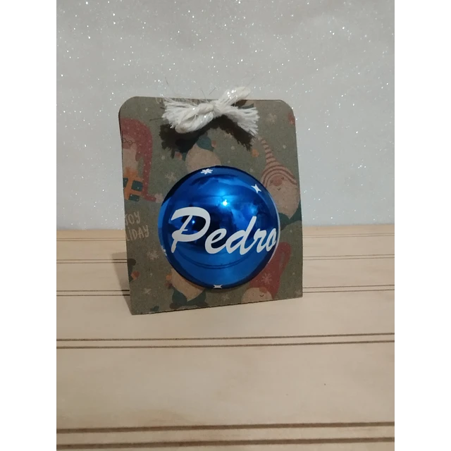 ESFERAS NAVIDEÑAS PERSONALIZADAS PARA ÁRBOL