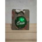 ESFERAS NAVIDEÑAS PERSONALIZADAS PARA ÁRBOL