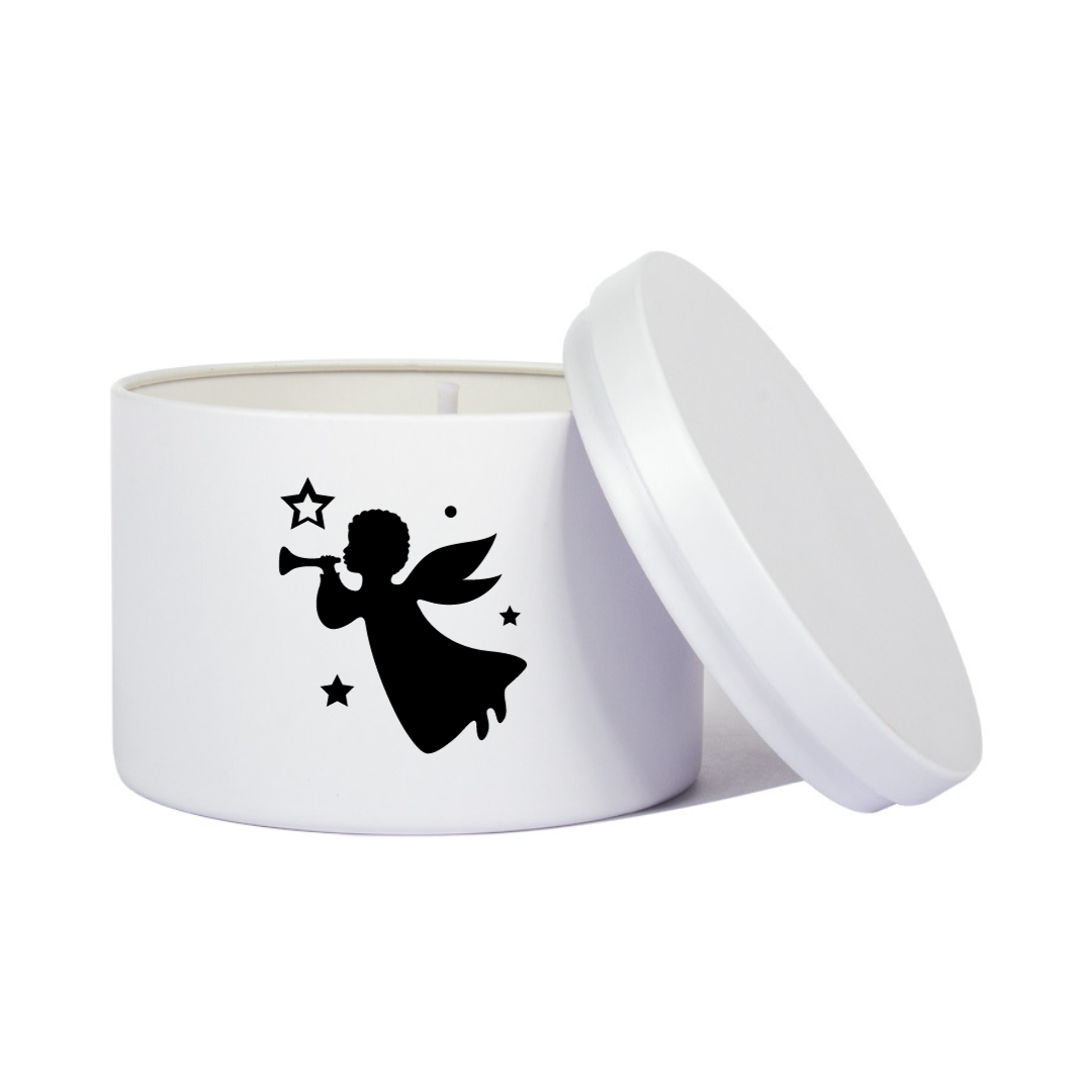 VELA AROMÁTICA CAJA METALICA PERSONALIZADA