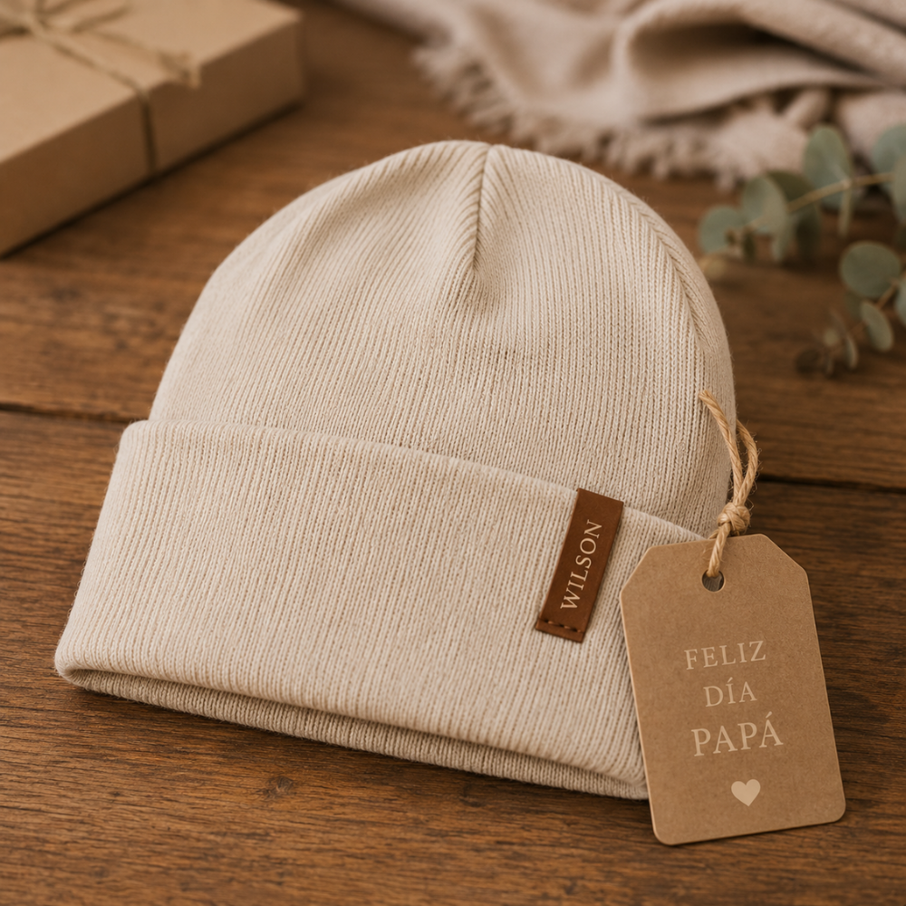 GORRO DE LANA PERSONALIZADO DÍA DEL PADRE