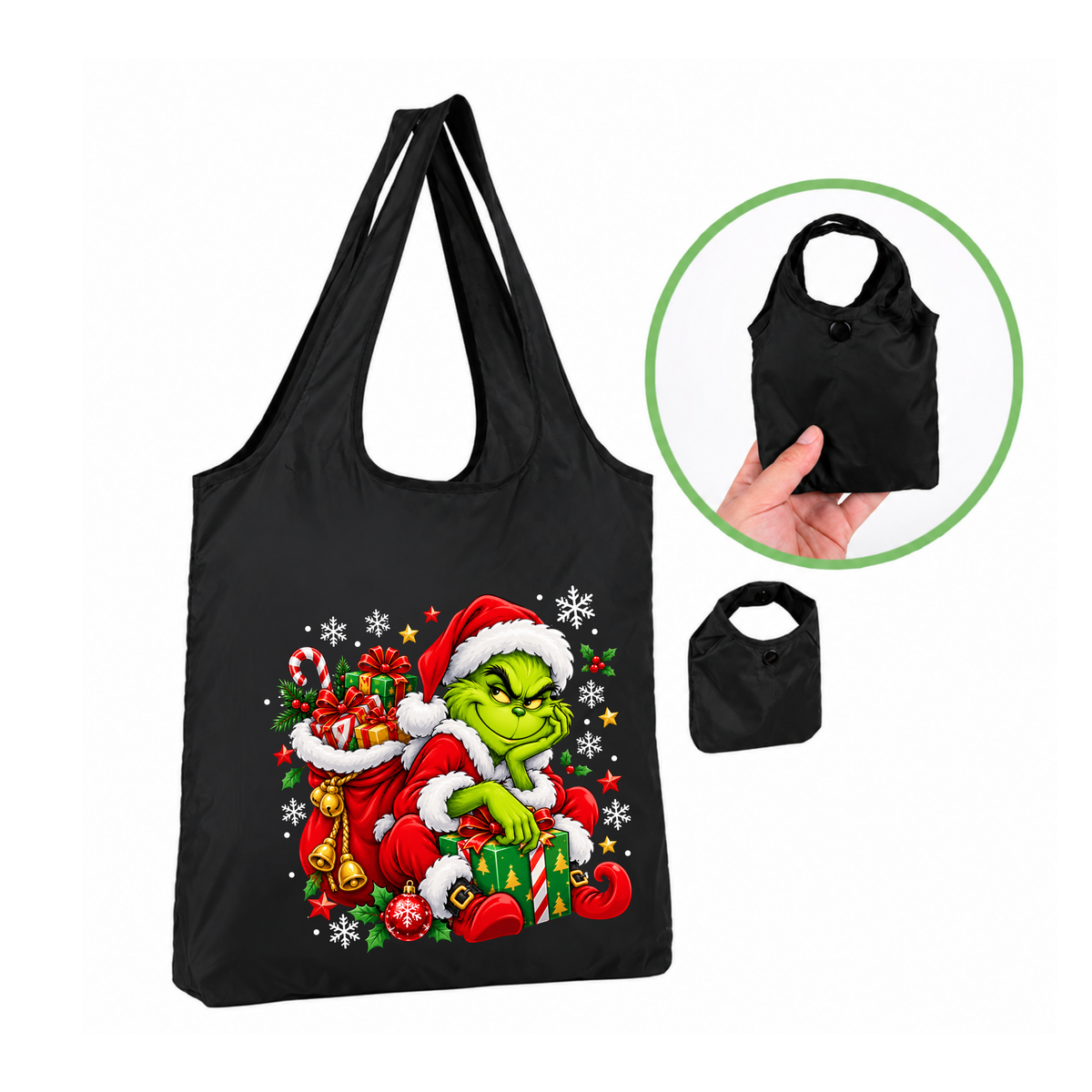 Bolsa plegable con Diseño de Navidad