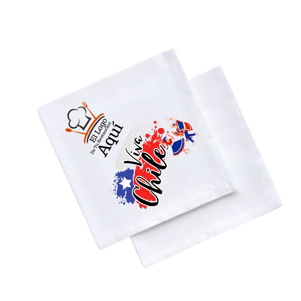 Servilleta de Tela Fiestas Patrias Chile