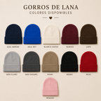 GORRO DE LANA PERSONALIZADO DÍA DEL PADRE