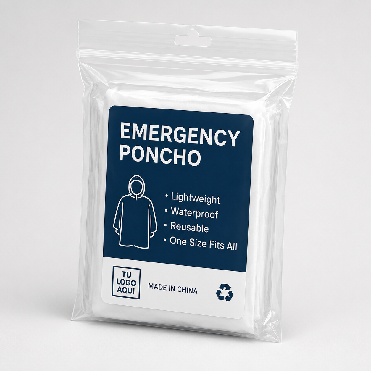 Capa de Agua Poncho para lluvia