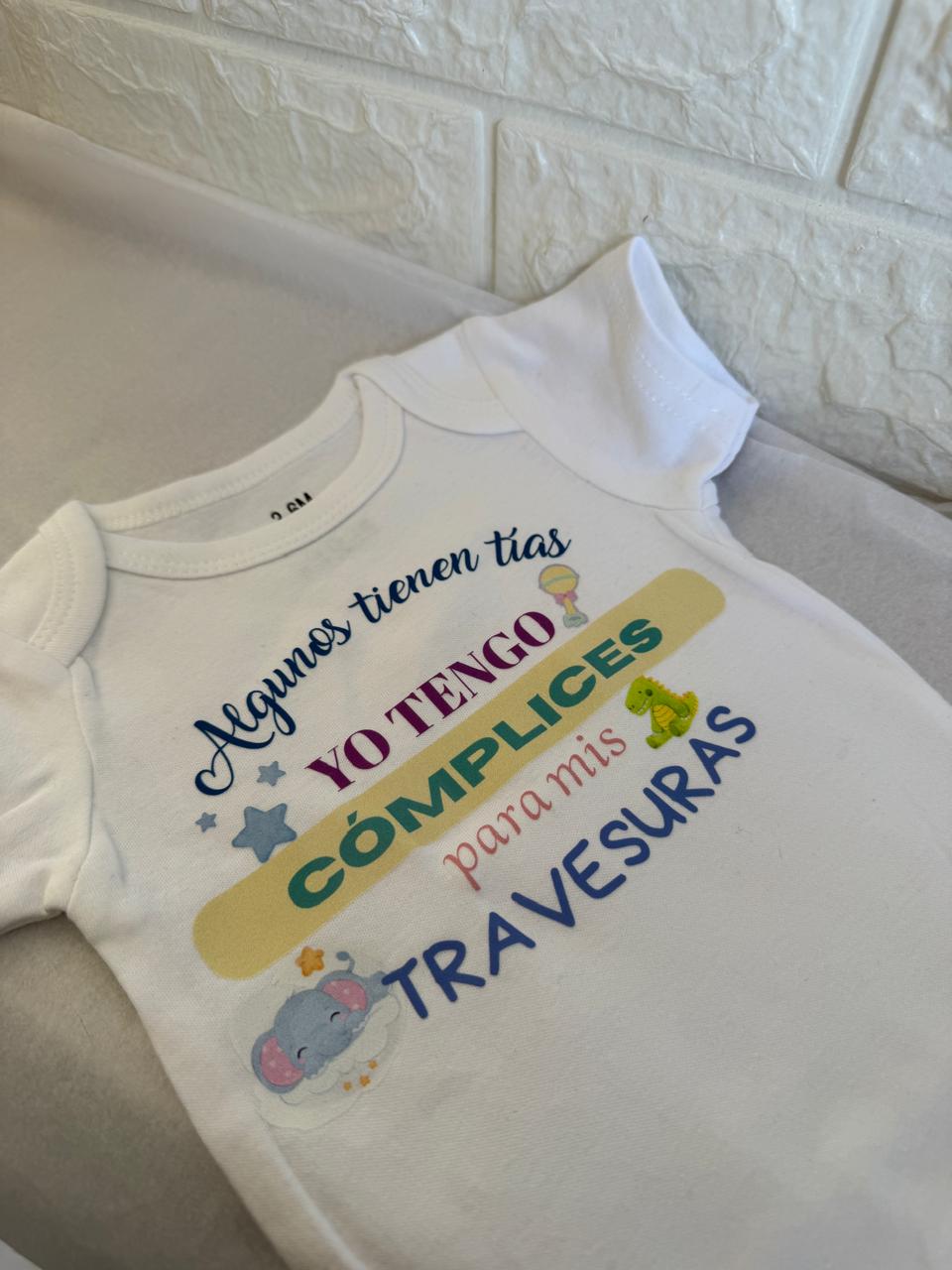BODY  BEBÉ PERSONALIZADO