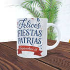 Tazón de Cerámica Diseño Fiestas Patrias Chile