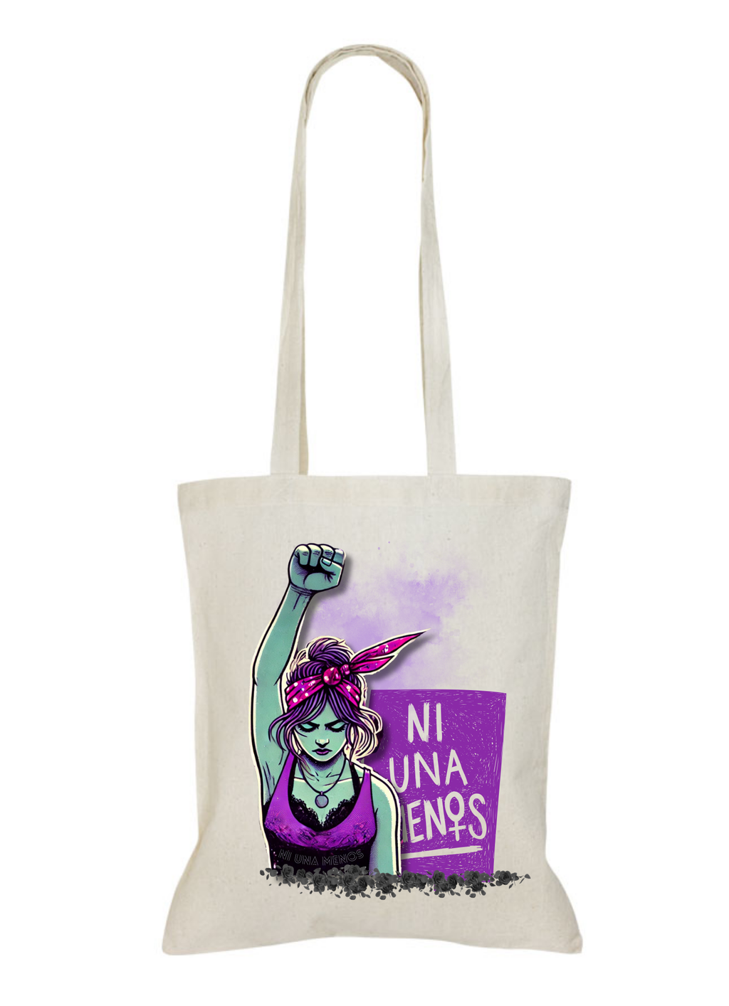 Bolsa de algodón dia de la mujer
