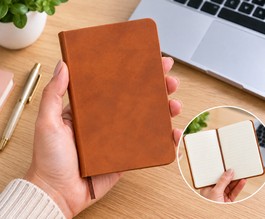 Libreta de bolsilllo Eco-cuero