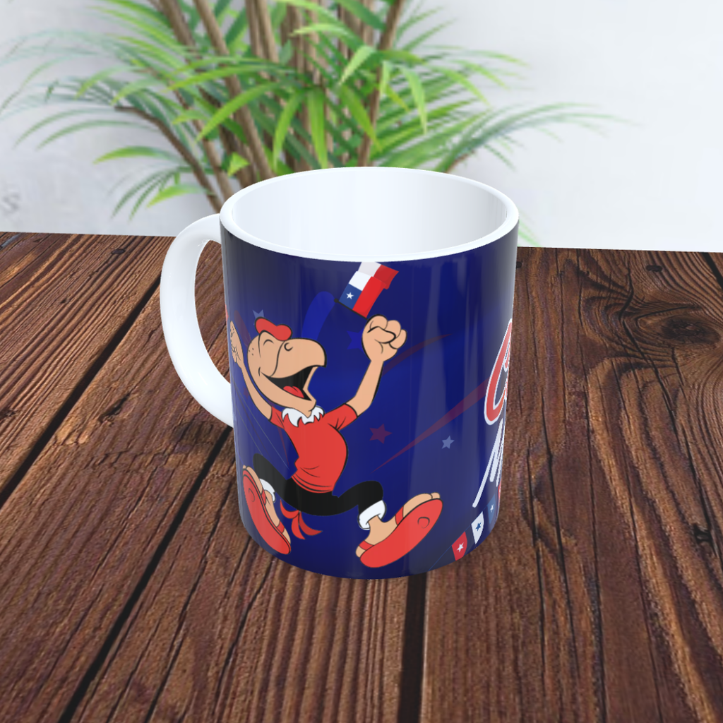 Tazón de Cerámica Diseño Fiestas Patrias Chile