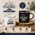 TAZÓN ENLOZADO PERSONALIZADO DÍA DEL PADRE