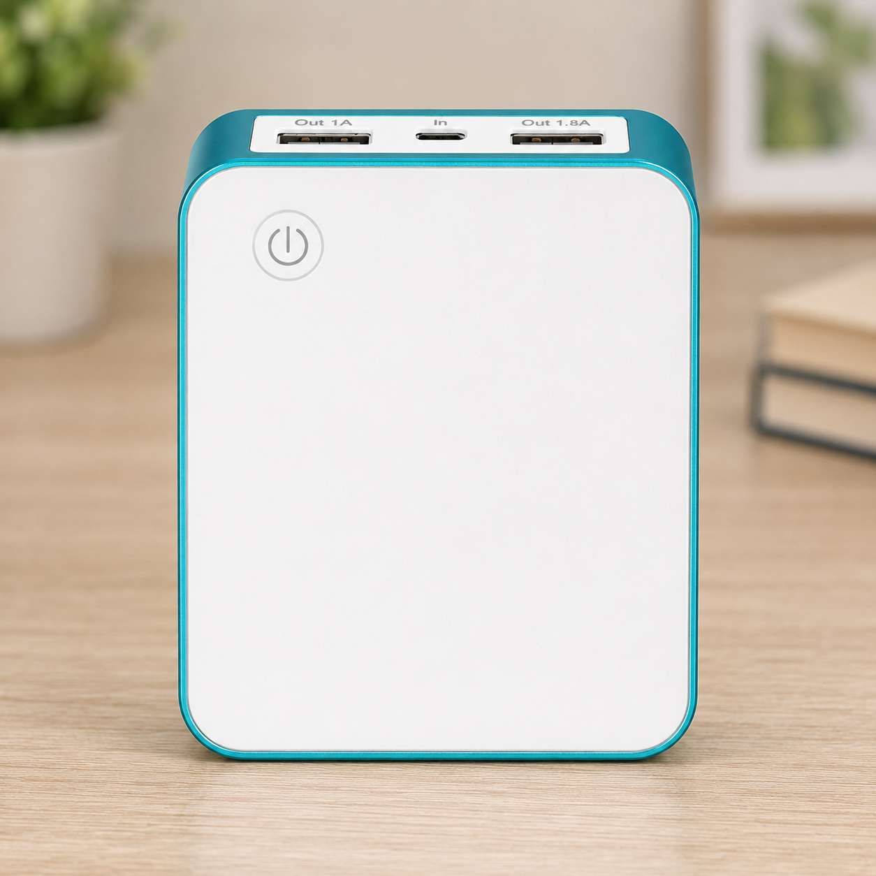 Mockup de Cargador Deluxe Power Bank 8400mAh