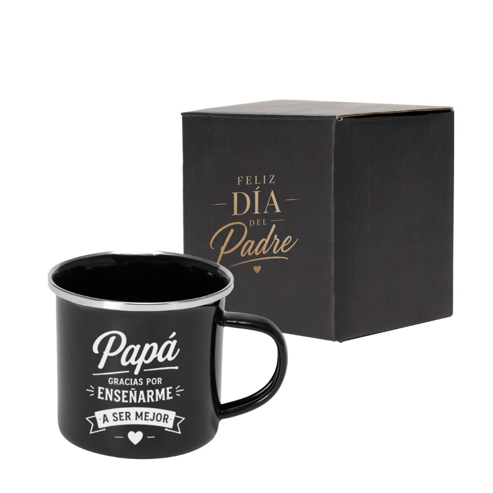 TAZÓN ENLOZADO PERSONALIZADO DÍA DEL PADRE