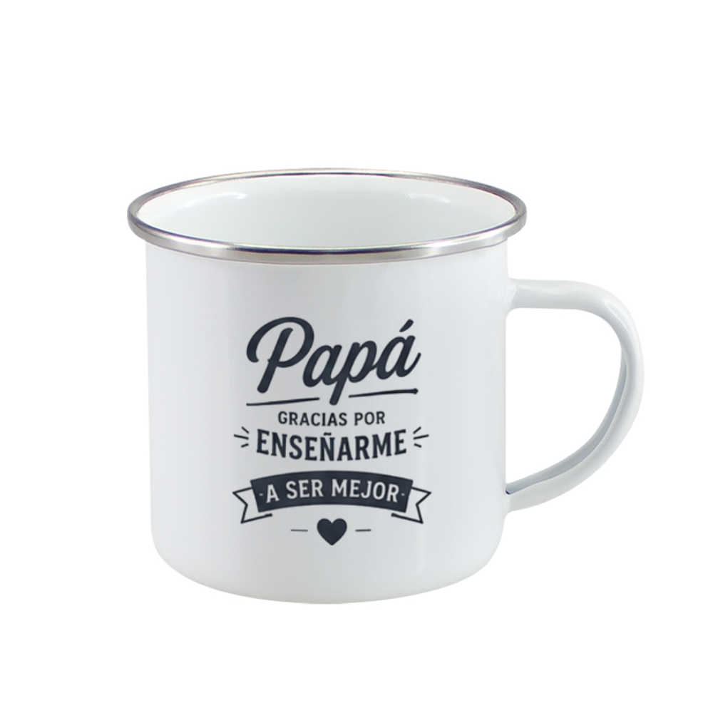 TAZÓN ENLOZADO PERSONALIZADO DÍA DEL PADRE