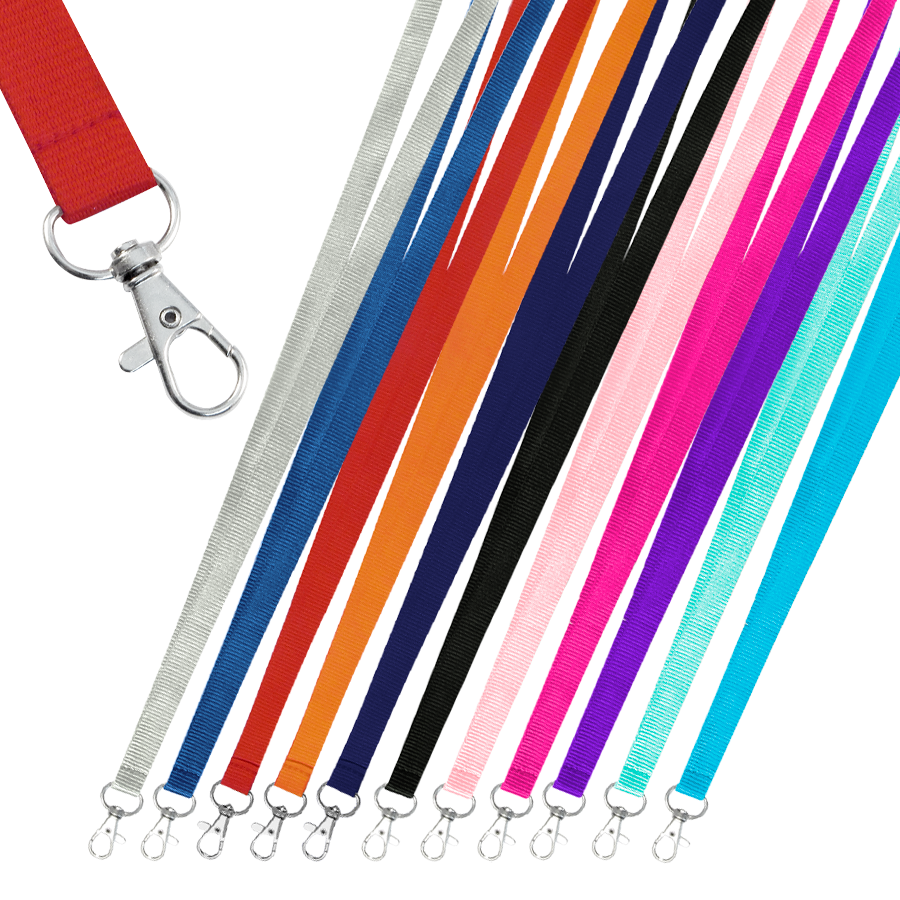 Lanyard Porta-Credencial Texturizado con Mosquetón
