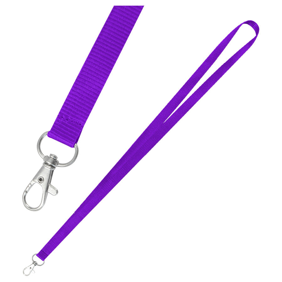 Lanyard Porta-Credencial Texturizado con Mosquetón