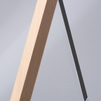 Trofeo Galvano de Madera y Cristal "Triangle"