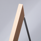 Trofeo Galvano de Madera y Cristal "Triangle"