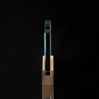Trofeo Galvano de Madera y Cristal "Curve"