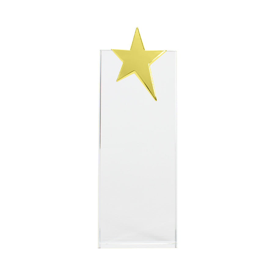 Trofeo Galvano de Cristal con estrella