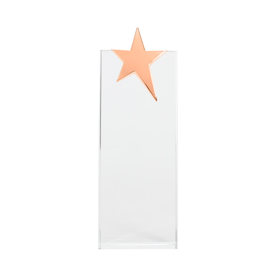 Trofeo Galvano de Cristal con estrella