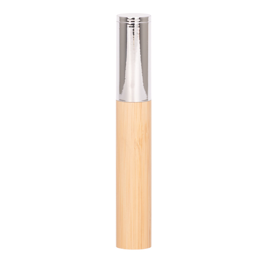 Bolígrafo metálico "AIRLIE" con grip de bamboo y estuche.