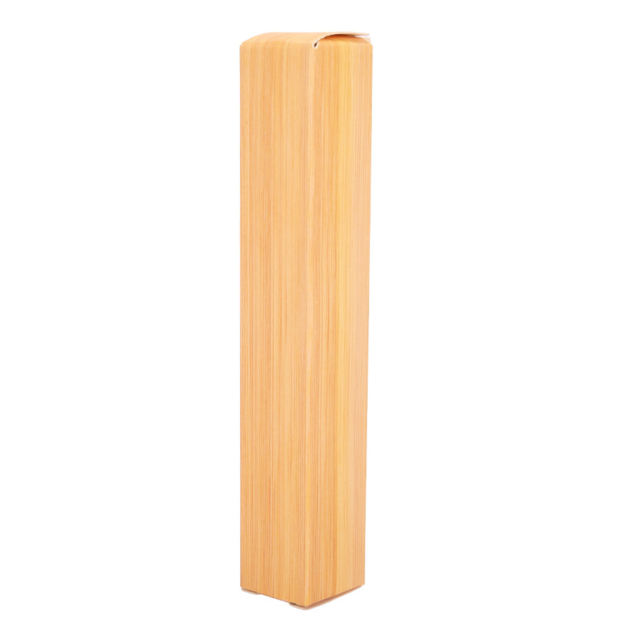 Bolígrafo metálico "AIRLIE" con grip de bamboo y estuche.
