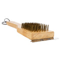 Escobilla de Madera para Parrilla 30,5 cm – Cerdas de Cobre para Limpieza de Asados