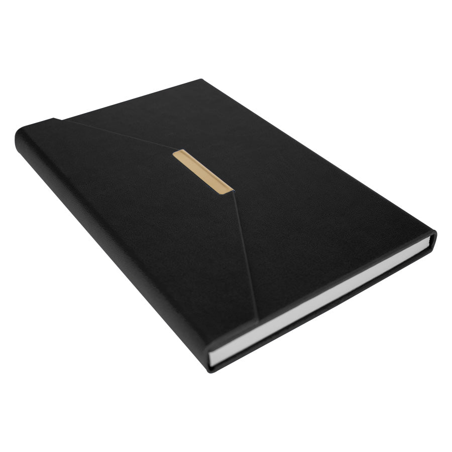 Deluxe Cuaderno de PU-eco-cuero con cierre imantado "ENVELOPE"