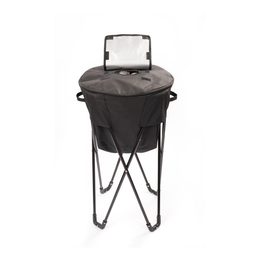 Cooler con patas para camping