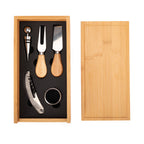 Set para vinos y quesos de Bamboo