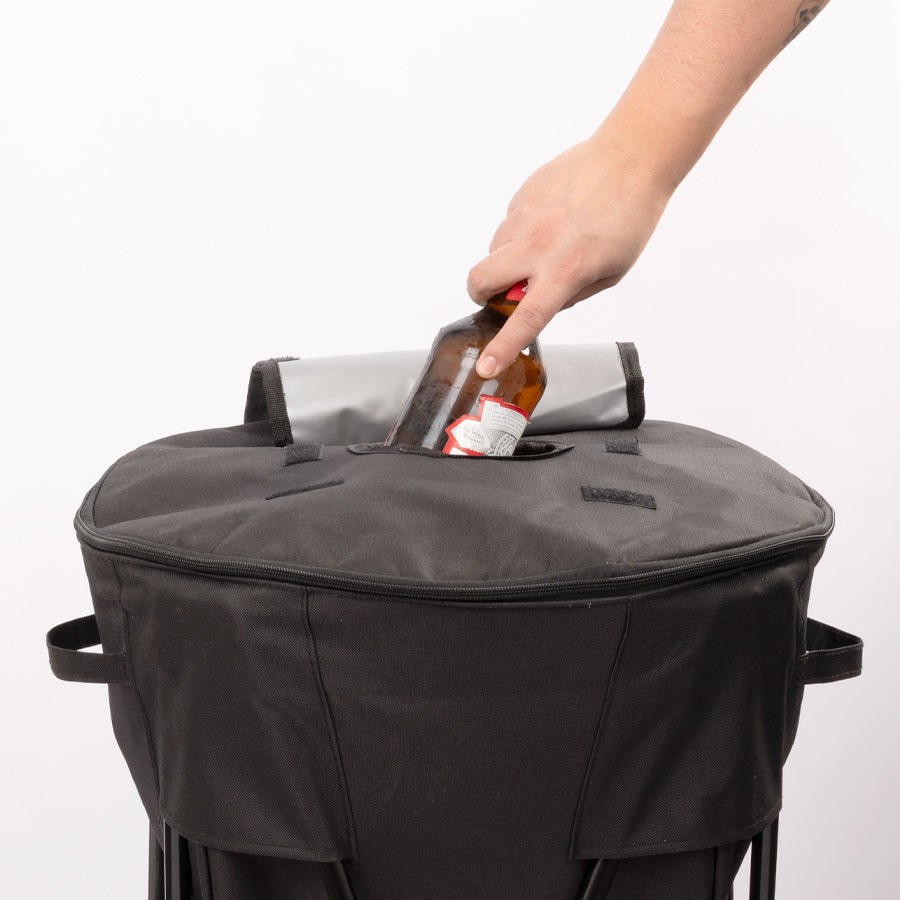 Cooler con patas para camping