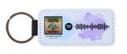 Llavero rectangular canción de spotify personalizada