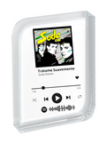 Porta canción de spotify de vidrio personalizada