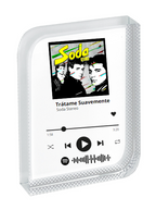 Porta canción de spotify de vidrio personalizada