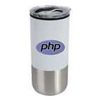 Mug metálico/plástico THEO 450cc