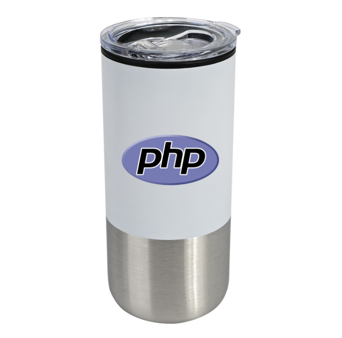 Mug metálico/plástico THEO 450cc