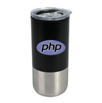 Mug metálico/plástico THEO 450cc