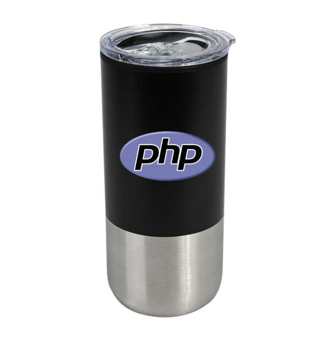 Mug metálico/plástico THEO 450cc