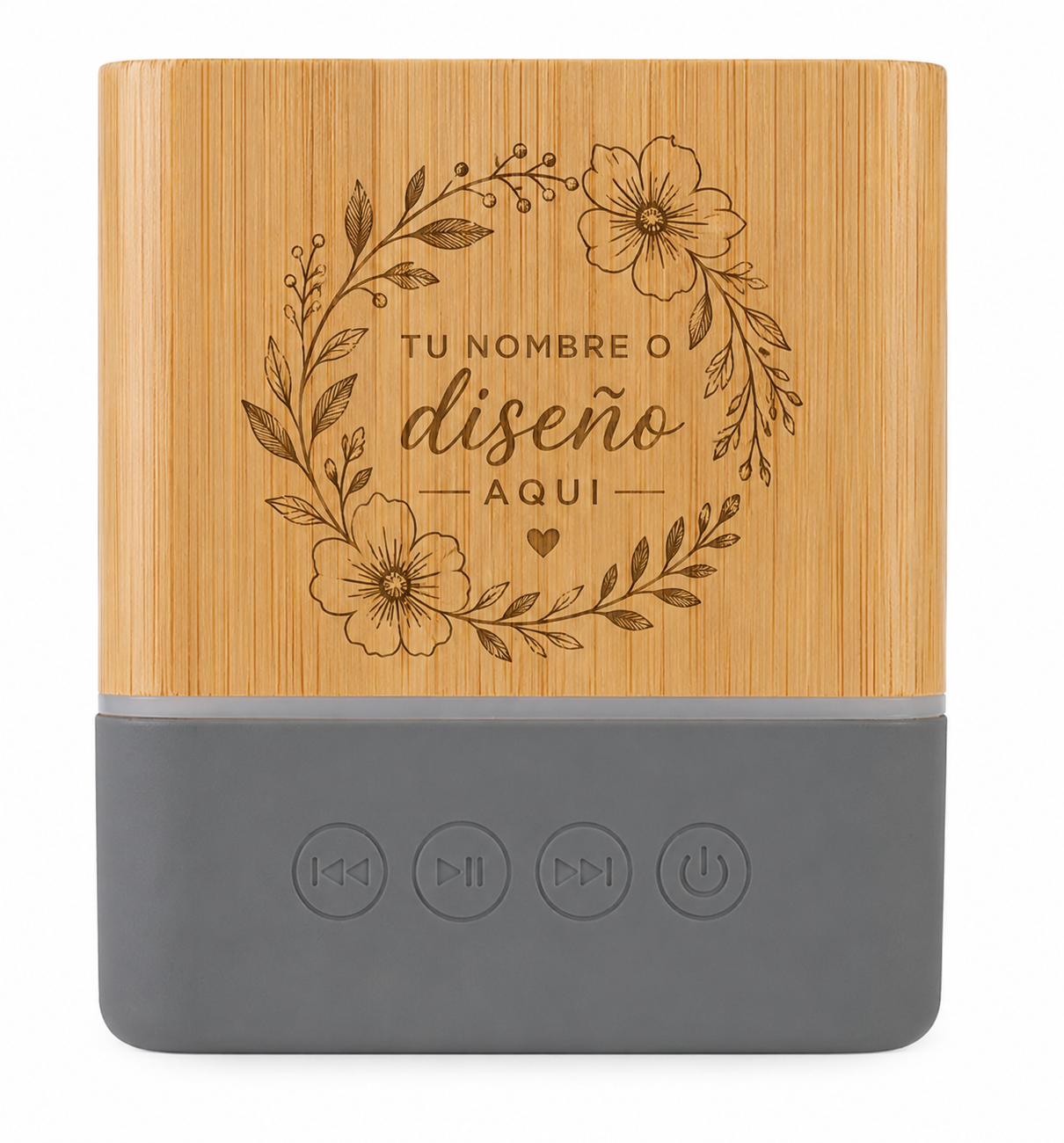 Parlante Altavoz grande de Bamboo "GREAT"