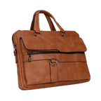 Maletín ejecutivo porta-notebook de Eco-cuero "BRONSON" 6.5L