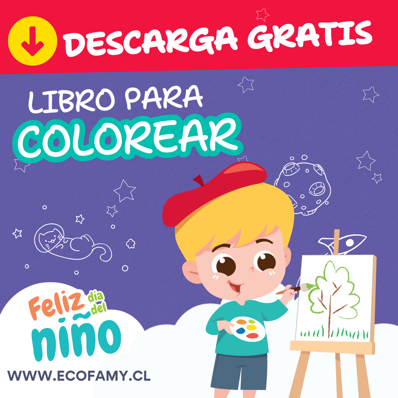 Libro Para Colorear 🌈DIA DEL NIÑO🦄