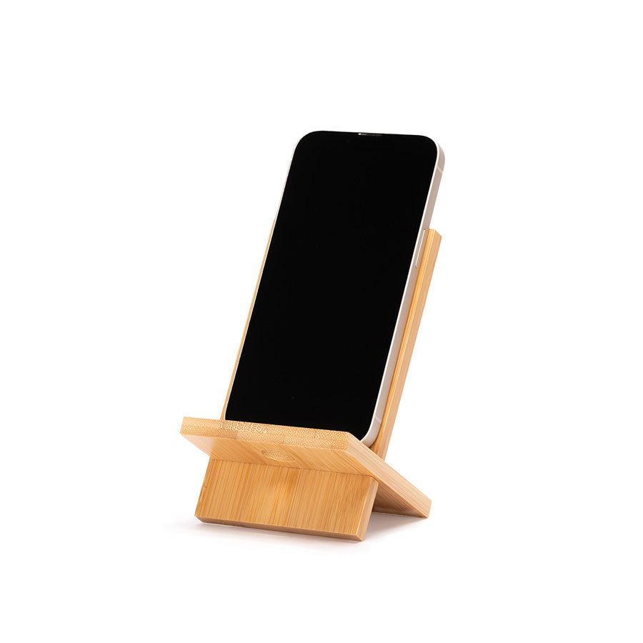 Base Soporte Bamboo para Tablet y Celular