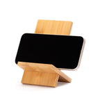 Base Soporte Bamboo para Tablet y Celular