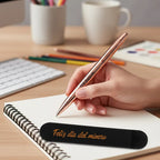Lápiz Encobrizado Y Funda Personalizados Día Del Minero