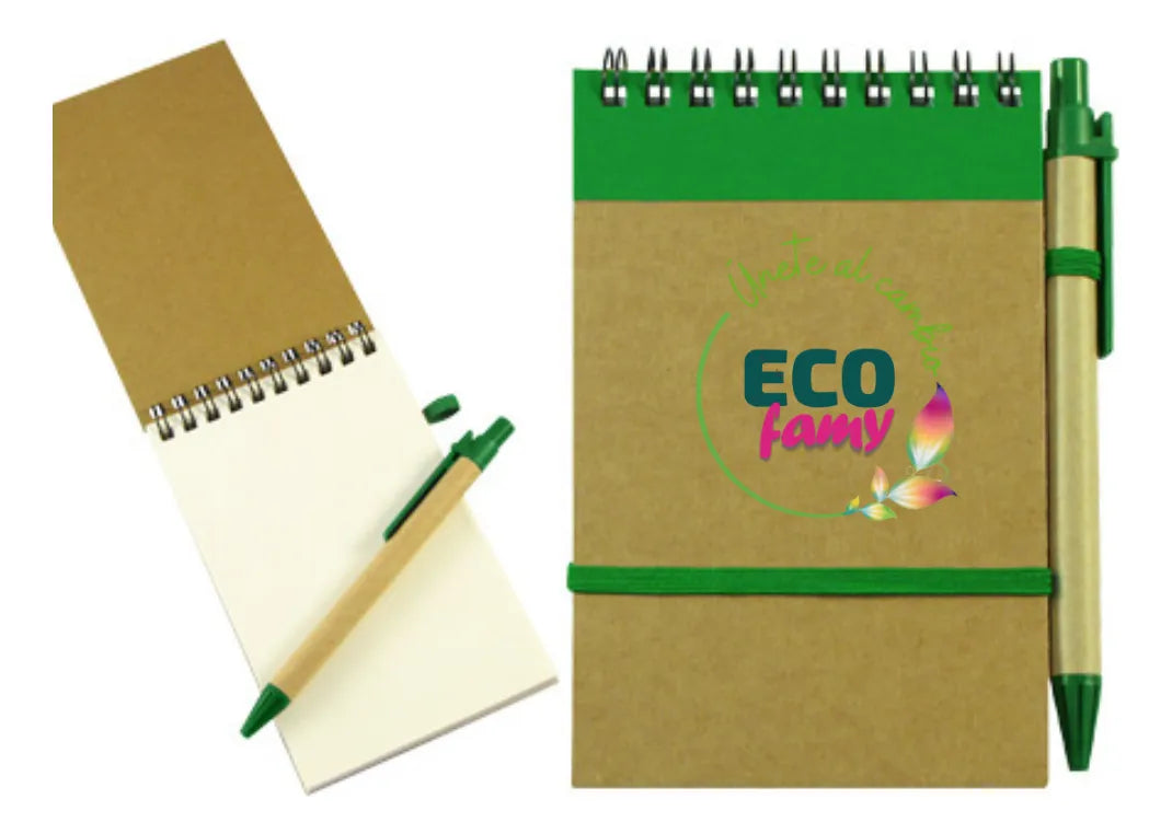 Libreta Ecológica Con Lapiz
