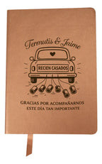 Libro Encobrizado De Firmas Matrimonio Personalizado