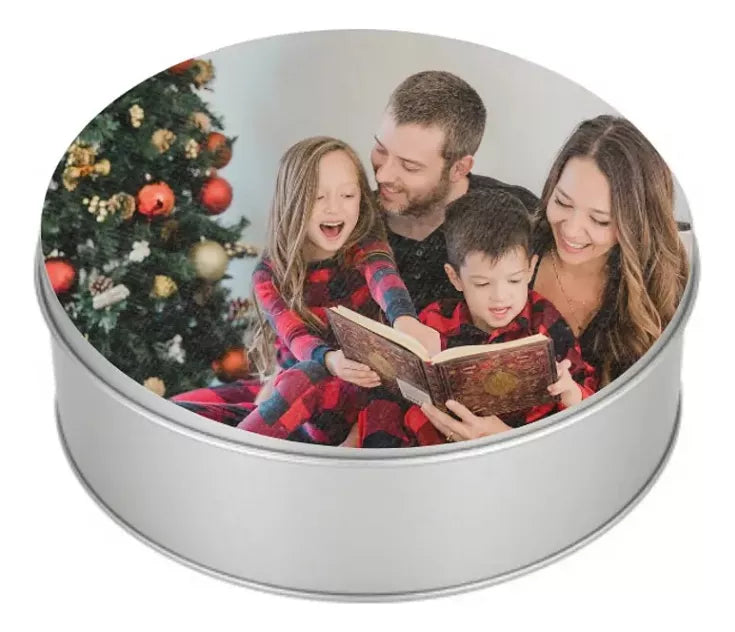 Caja Metálica para galletas o regalos
