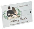 Pendrive Personalizado Para Fotos Y Videos De Matrimonio Plateado Matrimonio