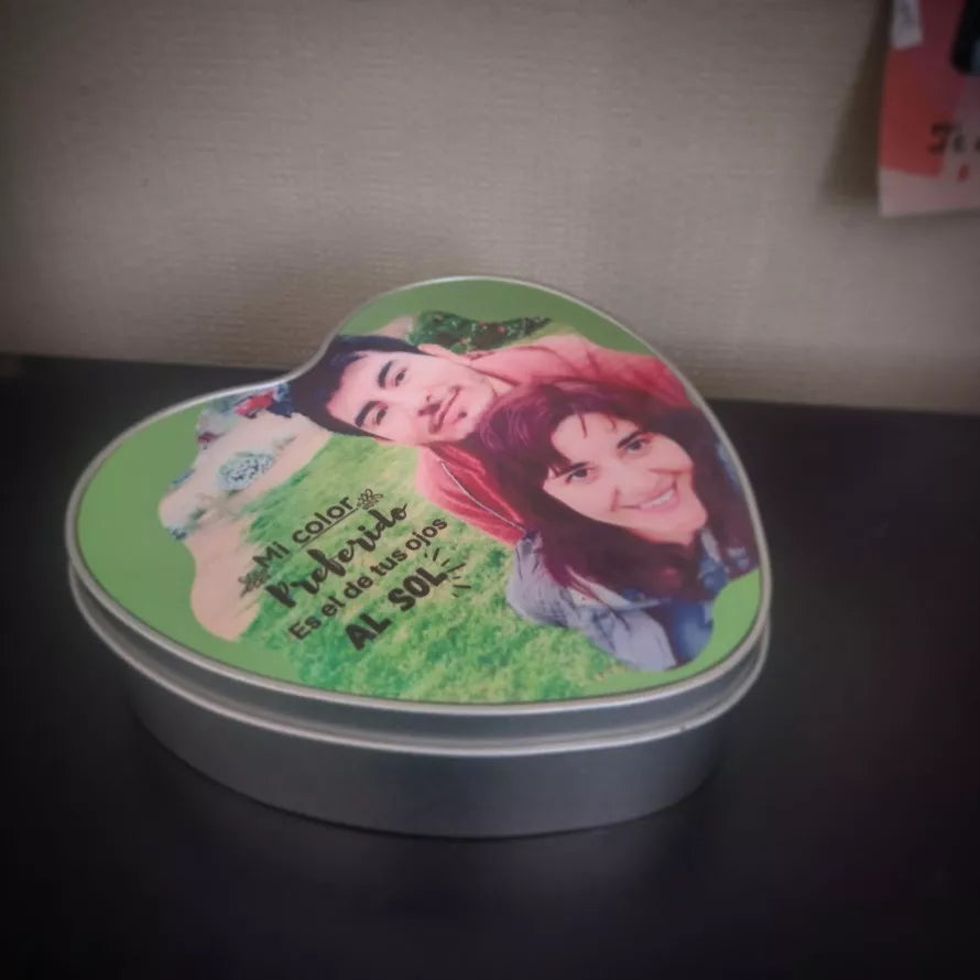 Caja Metálica para galletas o regalos
