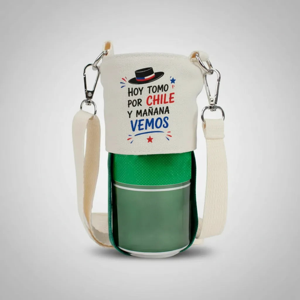 Portalata Y Botellas De Algodón Fiestas Patrias